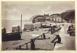 Sidmouth, Esplanadin länsipuolella, 186094. tekijältä Francis Bedford