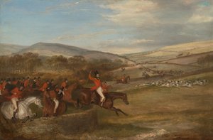 The Berkeley Hunt, 1842: Full Cry tekijältä Francis Calcraft Turner