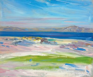 Näkymä White Sandsille, Iona tekijältä Francis Campbell Boileau Cadell