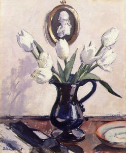 Tulppaanit, n. 1920 (öljy levylle)