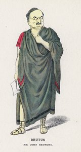 Brutus, herra John Redmond (väri litho)