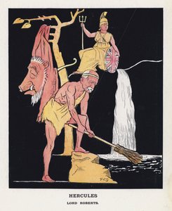 Hercules, Lord Roberts (väri litho) tekijältä Francis Carruthers Gould