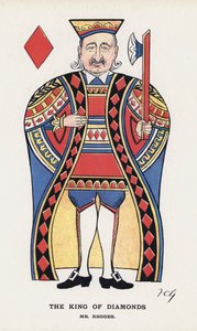 Timanttien kuningas, herra Rhodes (väri litho)