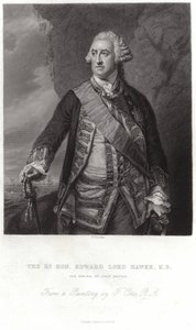 Muotokuva Edwardista, Lord Hawkesta tekijältä Francis Cotes