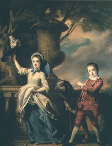 Sir Edwardin ja Dame Ann Astleyn lapset, 1767 tekijältä Francis Cotes