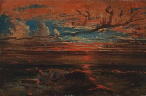 Auringonlasku merellä myrskyn jälkeen tekijältä Francis Danby