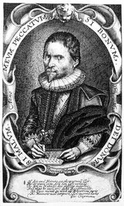 Muotokuva herrasmiehestä, jonka uskotaan olevan Thomas Harriot, n. 1620