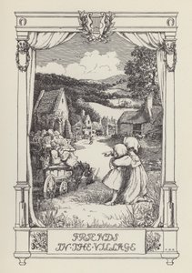 Toinen lasten säkeistökirja: (litografia) tekijältä Francis Donkin Bedford