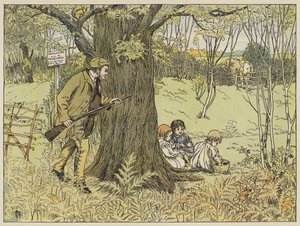Game-Keeper (värilitraus) tekijältä Francis Donkin Bedford