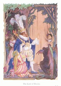 Lord of Misrule (värilitografia) tekijältä Francis Donkin Bedford