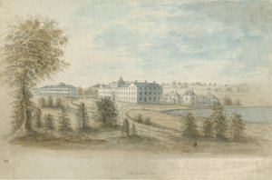Soho Manufactory: akvarellimaalaus ja [c 1798]