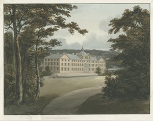 Soho Manufactory: akvarellimaalaus musteääriviivalla ja [c 1798]