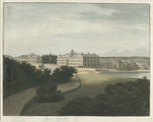 Soho Manufactory: akvarellimaalaus kynäääriviivoilla ja [1700-luvun loppu]