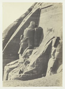 Abou Simbel, Nubia, 1857. tekijältä Francis Frith