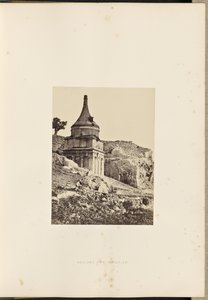 Absalomin hauta, Jerusalem tekijältä Francis Frith