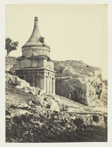 Absalomin hauta, Jerusalem tekijältä Francis Frith