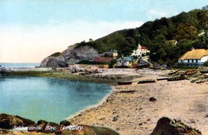 Babbacombe Bay, Torquay, Devon, 1900-luku tekijältä Francis Frith