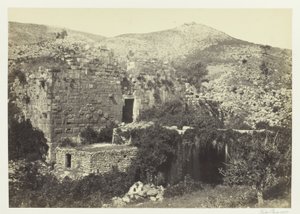 Banias, muinainen Caesaria, Phillippi tekijältä Francis Frith