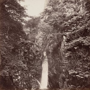 Dalegarthin vesiputous, Cumberland tekijältä Francis Frith
