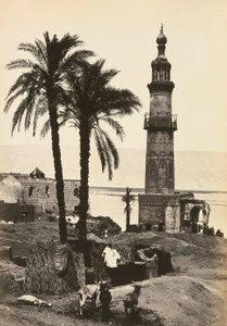 "Egypti ja Palestiina": näkymä Girgehiin, Ylä-Egyptiin tekijältä Francis Frith