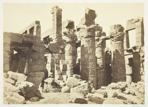 Pylväshalli, 1857. tekijältä Francis Frith