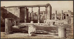 Pienen suihkulähteen talo, Pompeji tekijältä Francis Frith