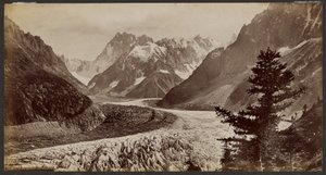 Mer de Glace, Mont Blanc tekijältä Francis Frith