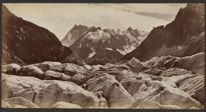Mer de Glace, Mont Blanc tekijältä Francis Frith