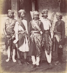 Rajputs, 1870-luku. tekijältä Francis Frith