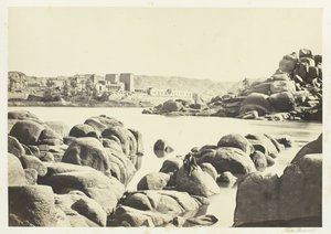 The Approach to Philæ, 1857. tekijältä Francis Frith
