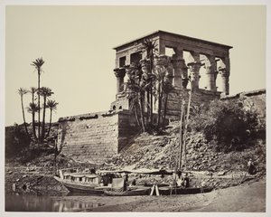 Hypetra temppeli, Philae tekijältä Francis Frith