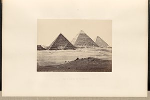 El-Geezehin pyramidit tekijältä Francis Frith