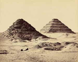 Sakkaran pyramidit. Koillisesta tekijältä Francis Frith