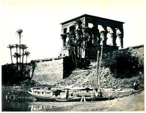 El-Kurnehin Ramesseum, Theba, toinen näkymä tekijältä Francis Frith