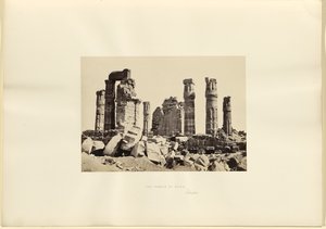 Solebin temppeli, Etiopia tekijältä Francis Frith