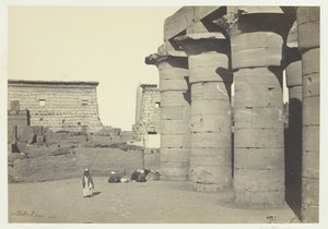 Näkymä Luxorissa, 1857. tekijältä Francis Frith