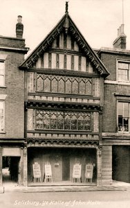 John Halle Hall, Salisbury, Wiltshire, 1900-luvun alku. tekijältä Frith and Co