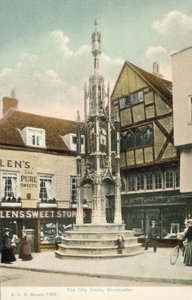 The City Cross, Winchester (värikuva)
