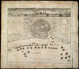 Kööpenhaminan taistelu, 2. huhtikuuta 1801 tekijältä Francis Gibson