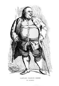 Kapteeni Francis Grose itse, 1700-luku.