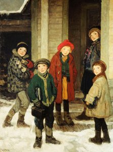 Koulutalon ovi