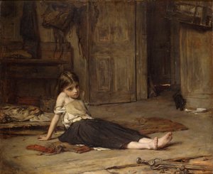 Kasvot tulessa, 1867 tekijältä Francis Montague Holl