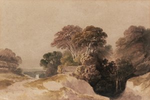 Pastoraalinen kohtaus tekijältä Francis Nicholson