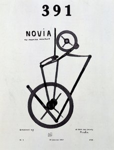 Picabian (1879-1953) lehden "391" nro 1 kansi, 25.1.1917. tekijältä Francis Picabia