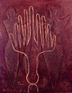Kädet ja haamut tekijältä Francis Picabia
