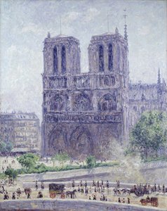 Notre Dame aamuauringossa tekijältä Francis Picabia
