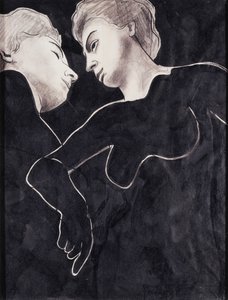 Kaksi naista; Deux Femmes tekijältä Francis Picabia