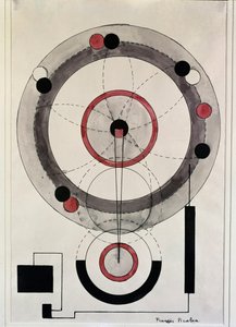 Nimetön (akvarelli) tekijältä Francis Picabia