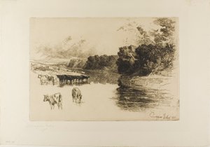 Lancashire joki tekijältä Francis Seymour Haden