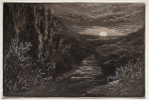 Moorland Stream tekijältä Francis Seymour Haden